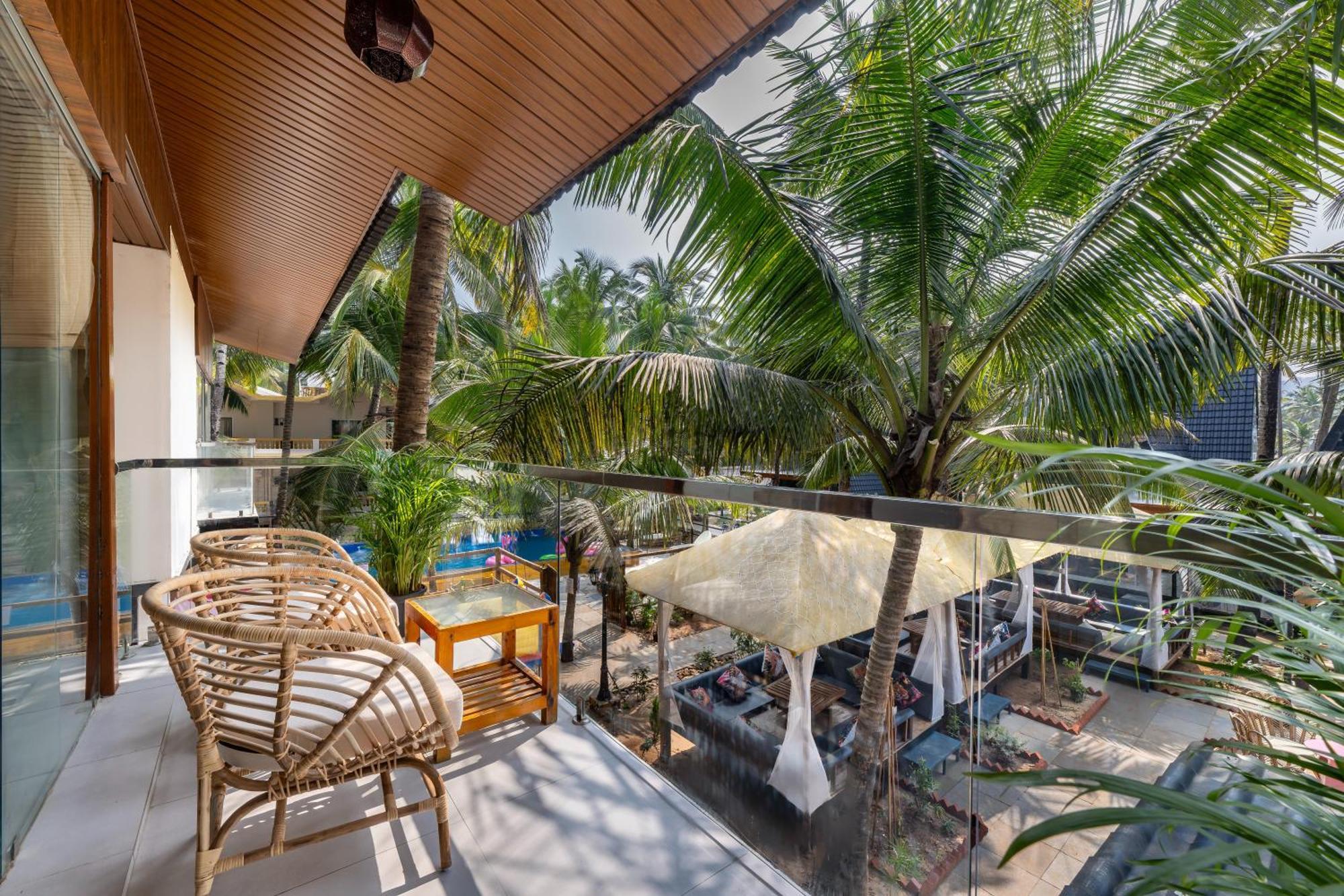 The Rose Goa Beach Resort Agonda Eksteriør bilde