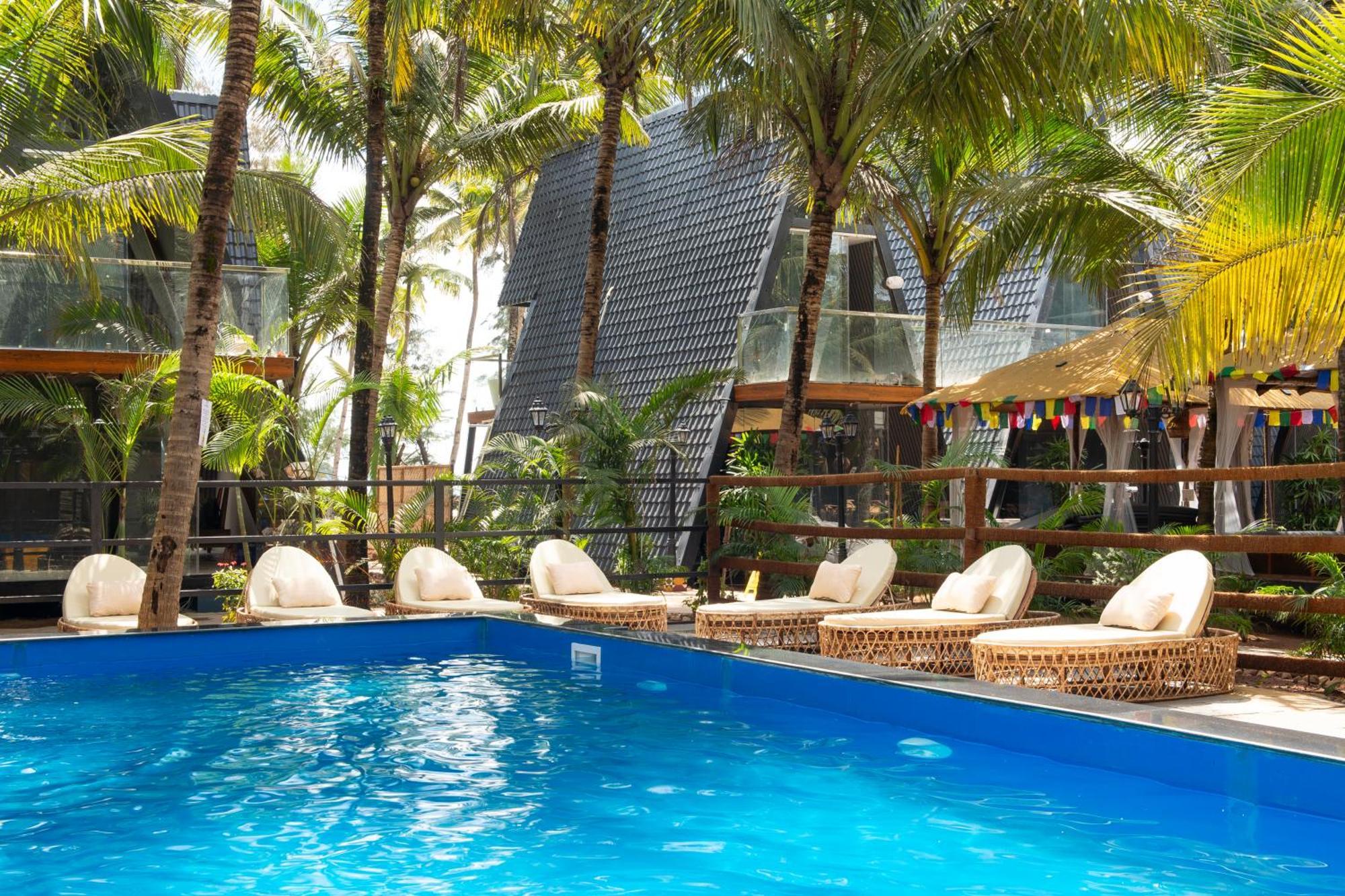 The Rose Goa Beach Resort Agonda Eksteriør bilde