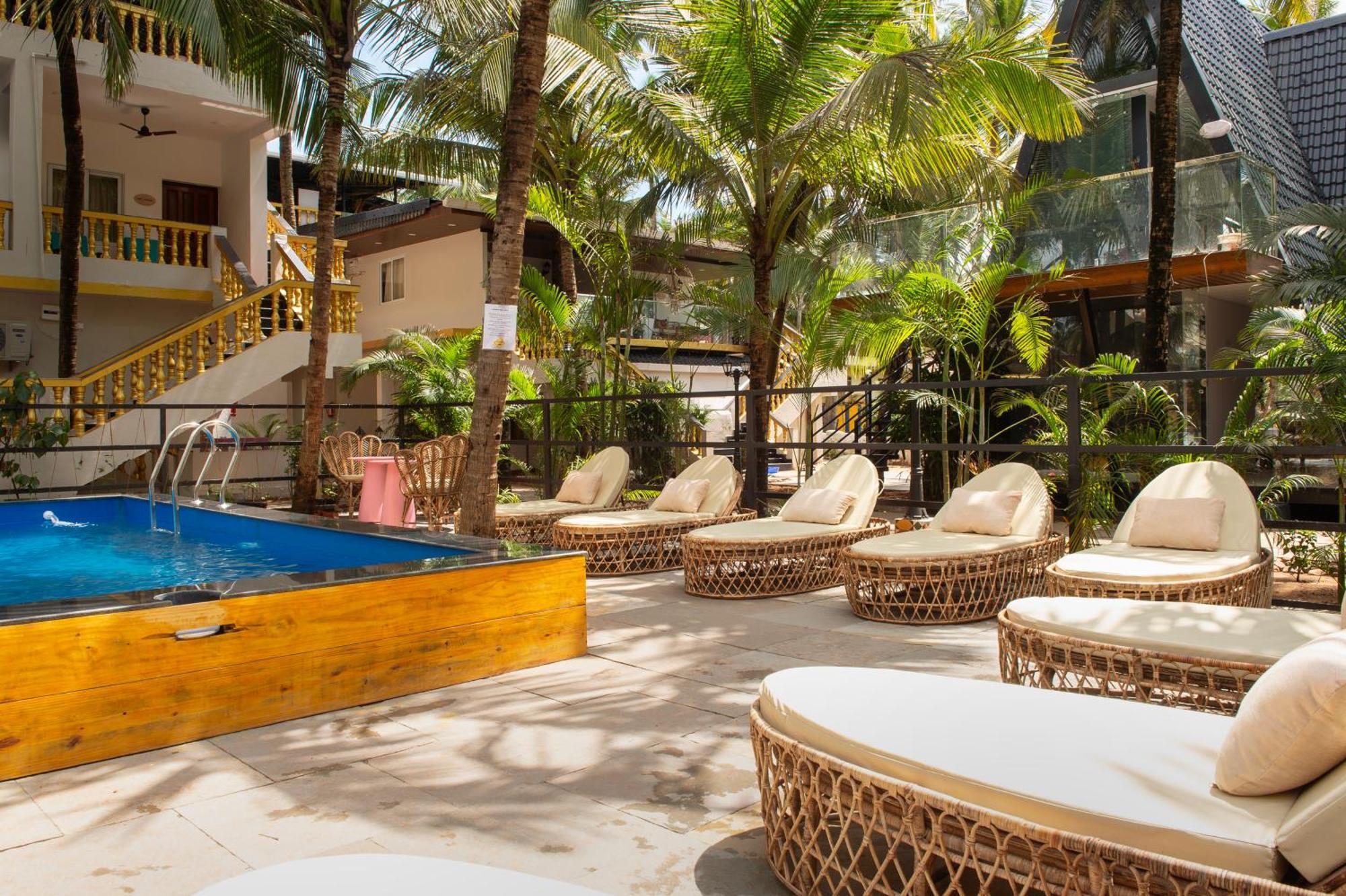 The Rose Goa Beach Resort Agonda Eksteriør bilde